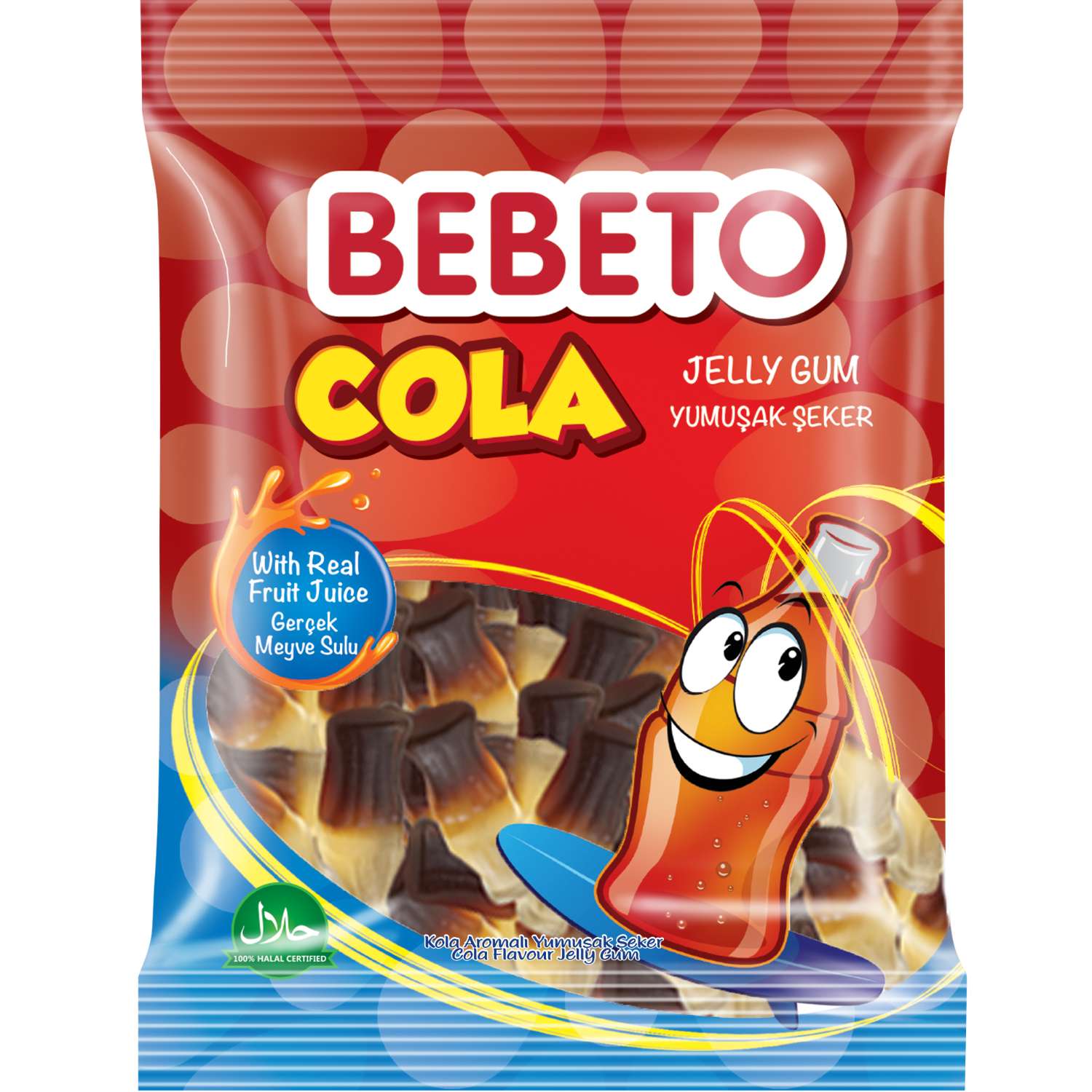 Мармелад жевательный Bebeto Cola 70г - фото 1
