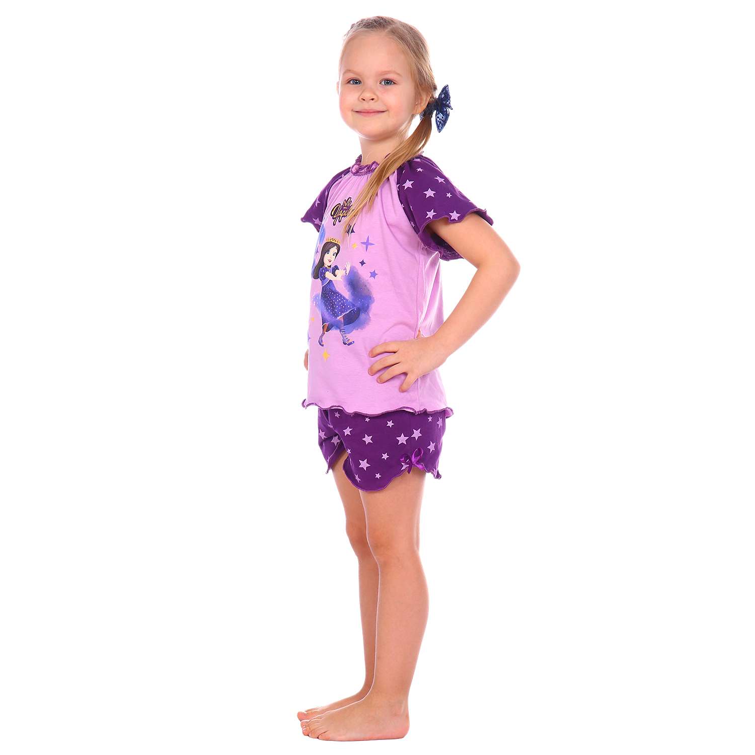 Пижама Детская Одежда S0412К/сиреневый_фиолет - фото 1