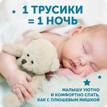 Трусики LOVULAR Hot Wind ночные XL (13-18 кг) 20 шт.