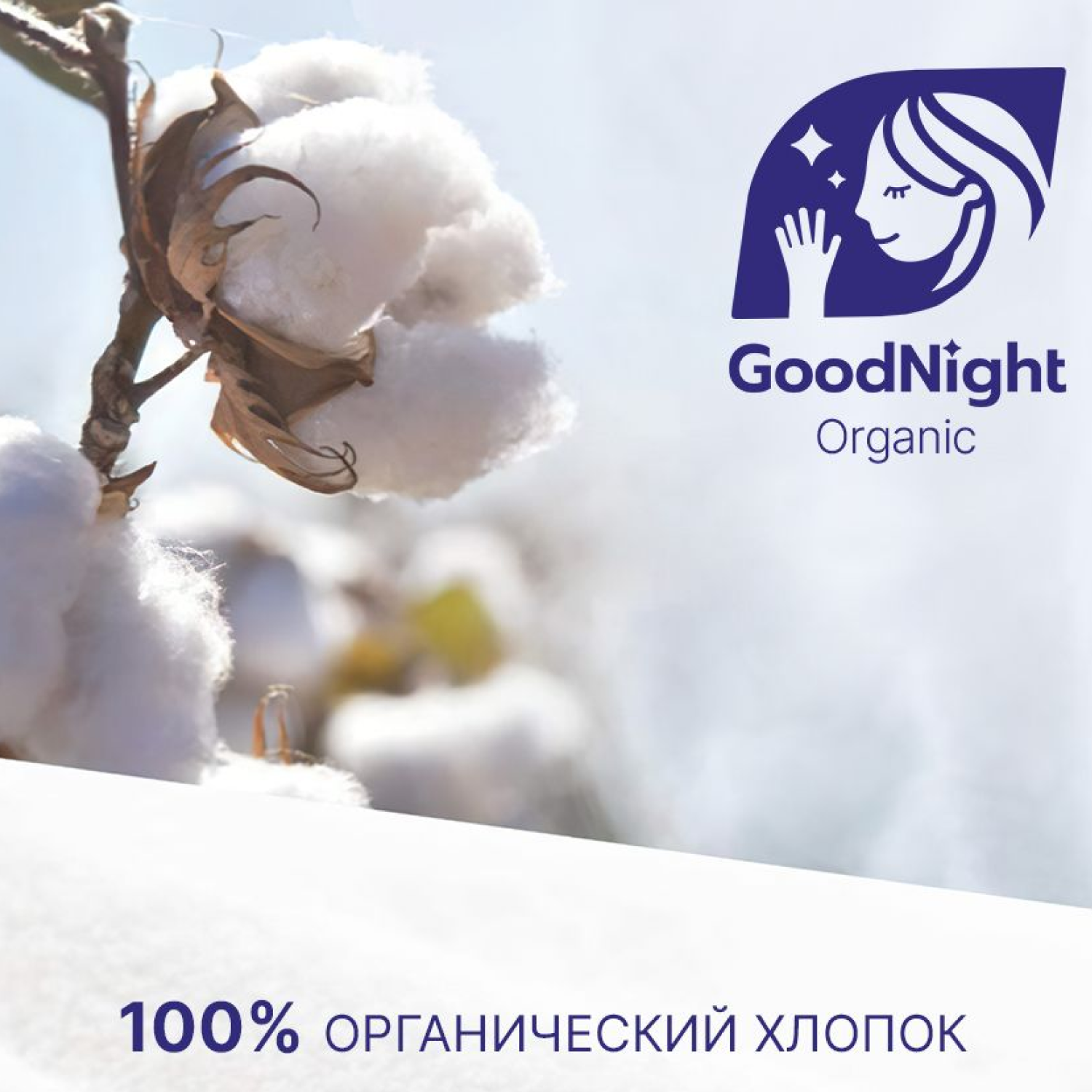 Подушка GoodNight Organic двухкамерная верблюжья шерсть/искусcтвенный лебяжий пух/тик 70х70 - фото 3