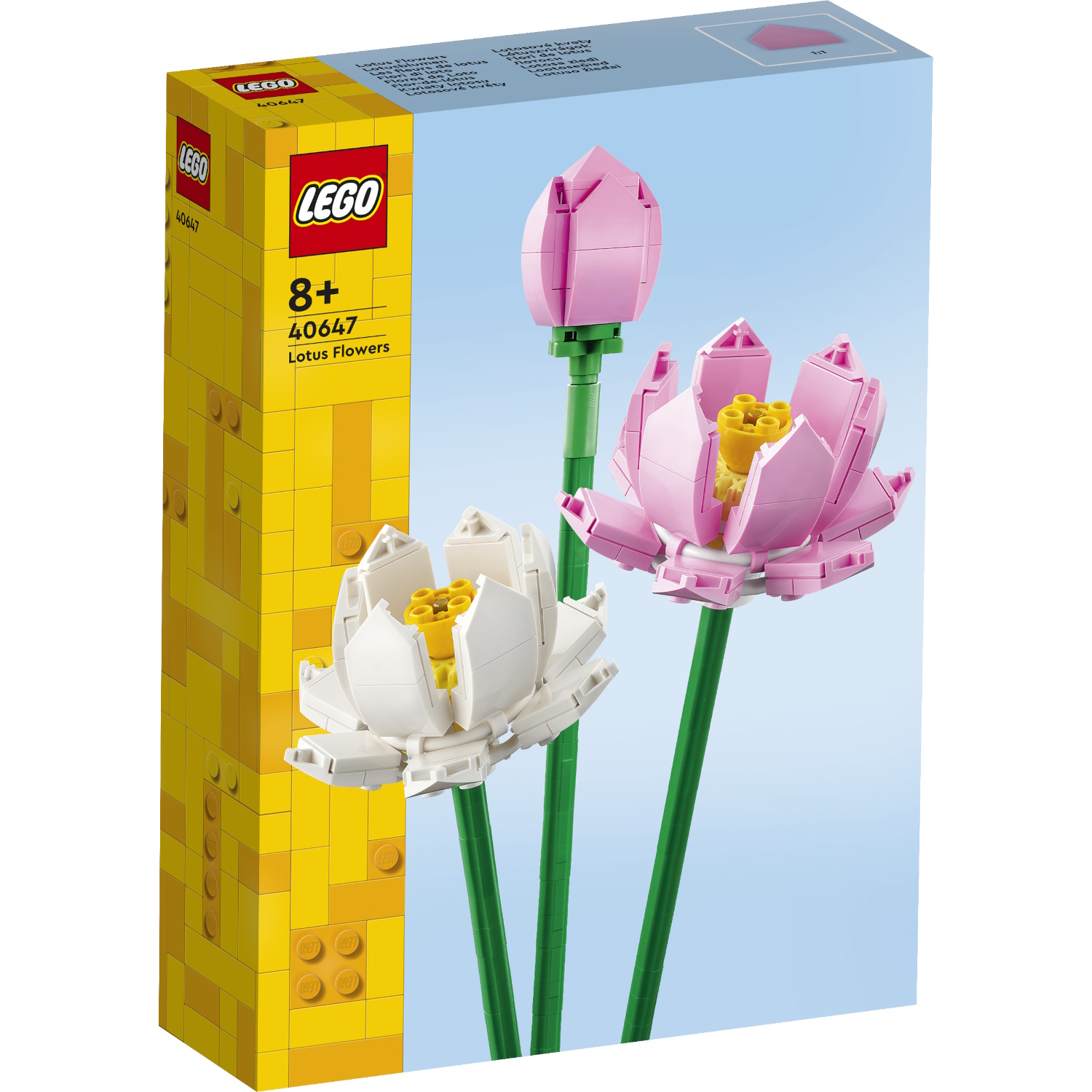 Конструктор LEGO Цветы лотуса 40647 - фото 3