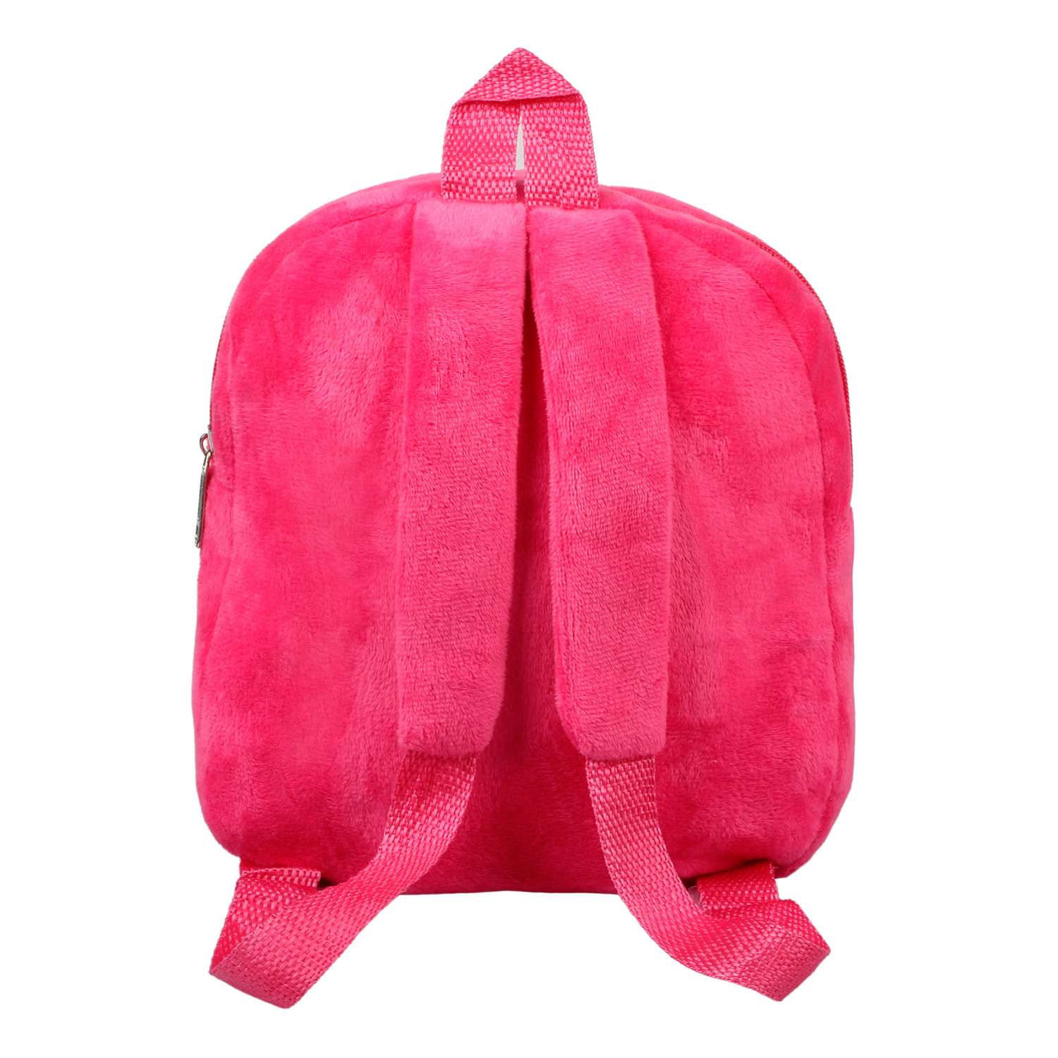 Рюкзак с игрушкой Little Mania фуксия Дракоша розово-желтый - фото 3