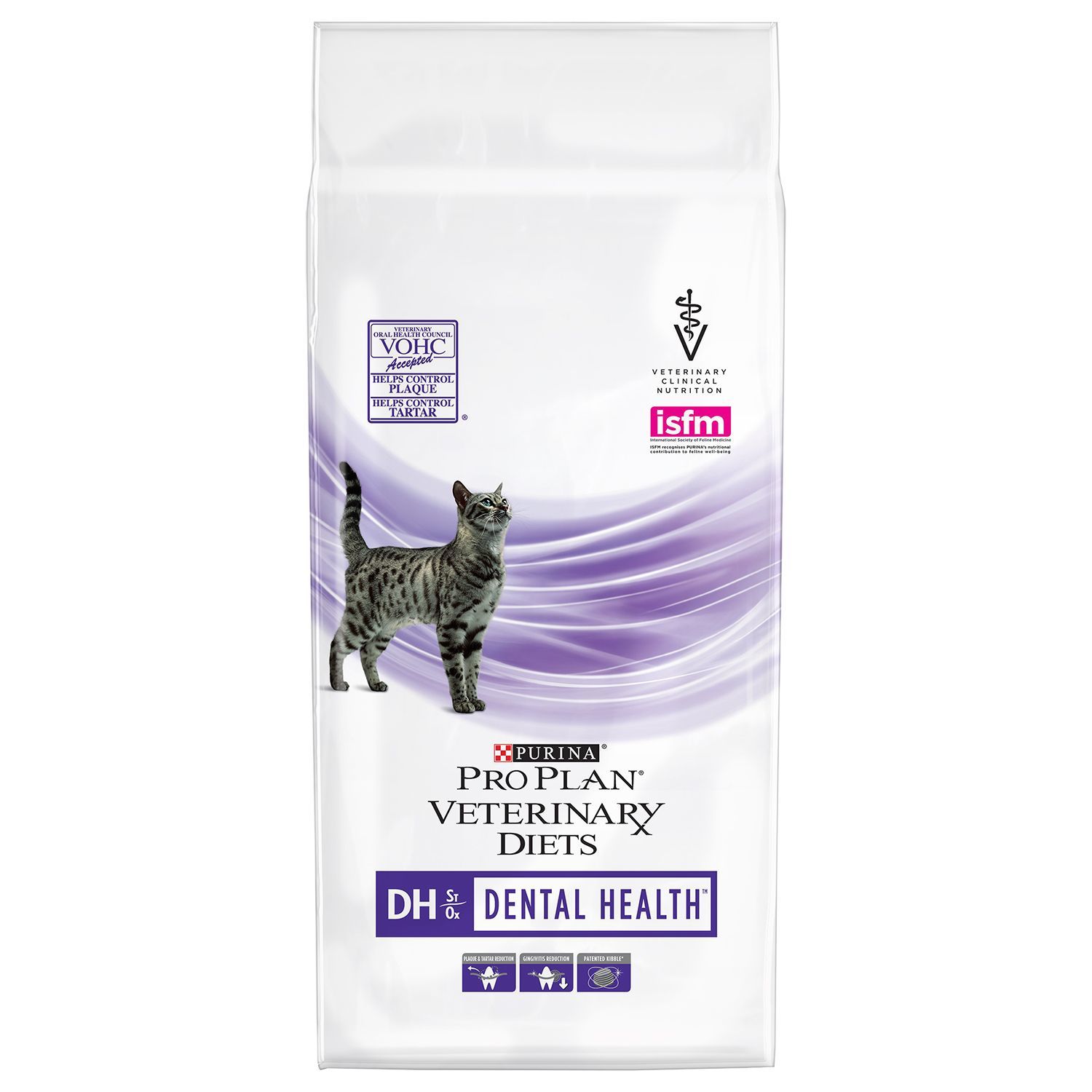 Корм для кошек Purina Pro Plan Veterinary diets DH для здоровья ротовой полости 1кг - фото 2