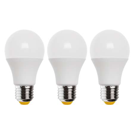 Лампа светодиодная набор 3 шт КОСМОС LED 11w A60 E2730_3