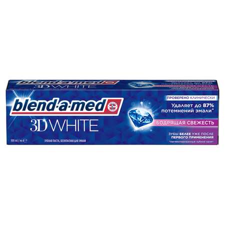Зубная паста Blend-a-med 3D White Бодрящая свежесть 100мл
