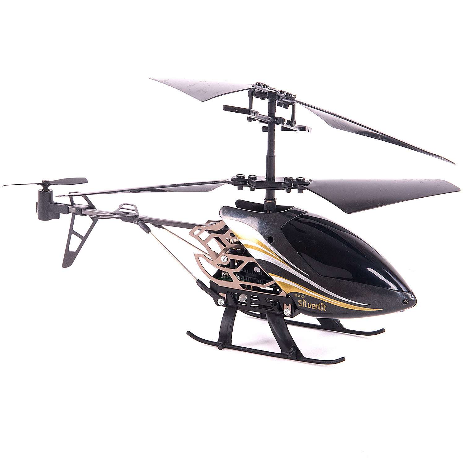 Вертолет Silverlit с гироскопом Черный - фото 5