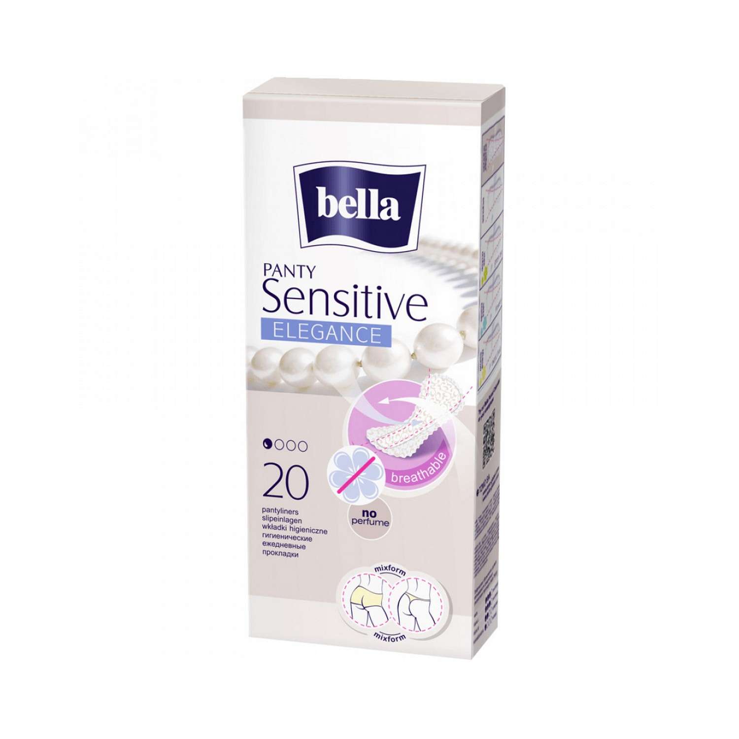 Ежедневные прокладки BELLA Panty Sensitive 60 шт - фото 1
