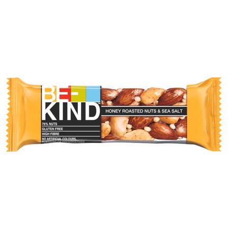 Батончик BE-KIND орехи-мед-морская соль 30г