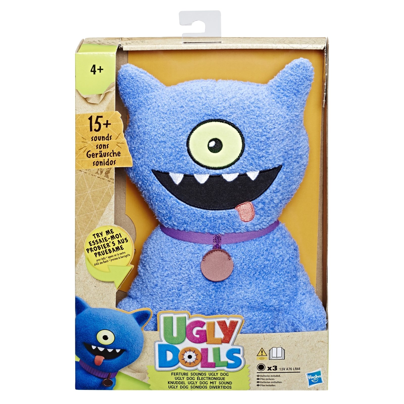 Игрушка мягкая Ugly Dolls Дог большая E4562EU4 купить по цене 99 ₽ в  интернет-магазине Детский мир