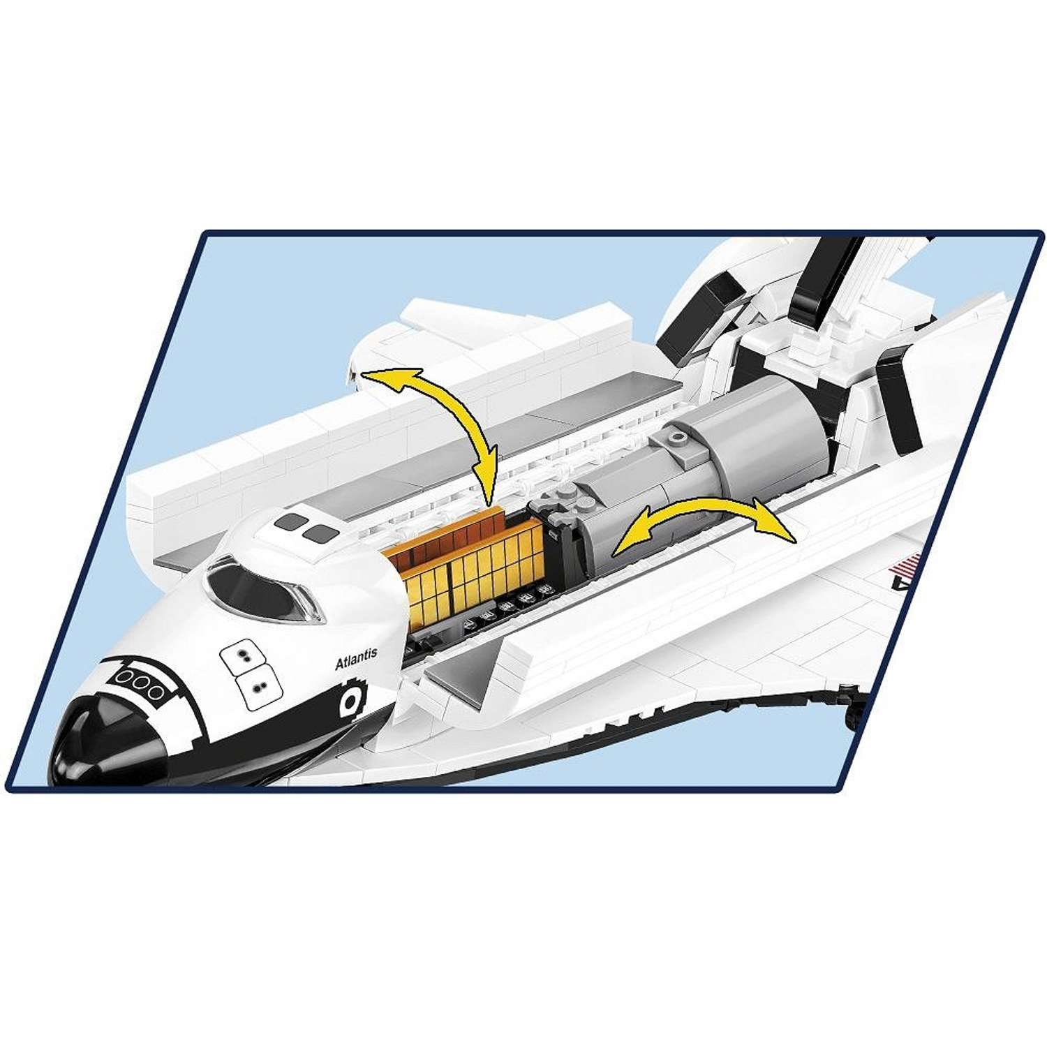 Конструктор COBI Космический шатл Space Shuttle Atlantis - фото 7