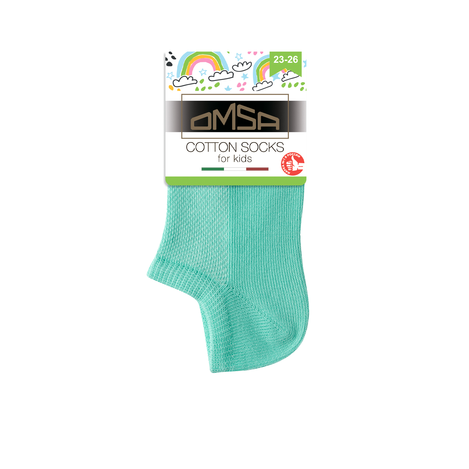 Носки Omsa OMSA kids Calzino 21C01 (Menta) - фото 2