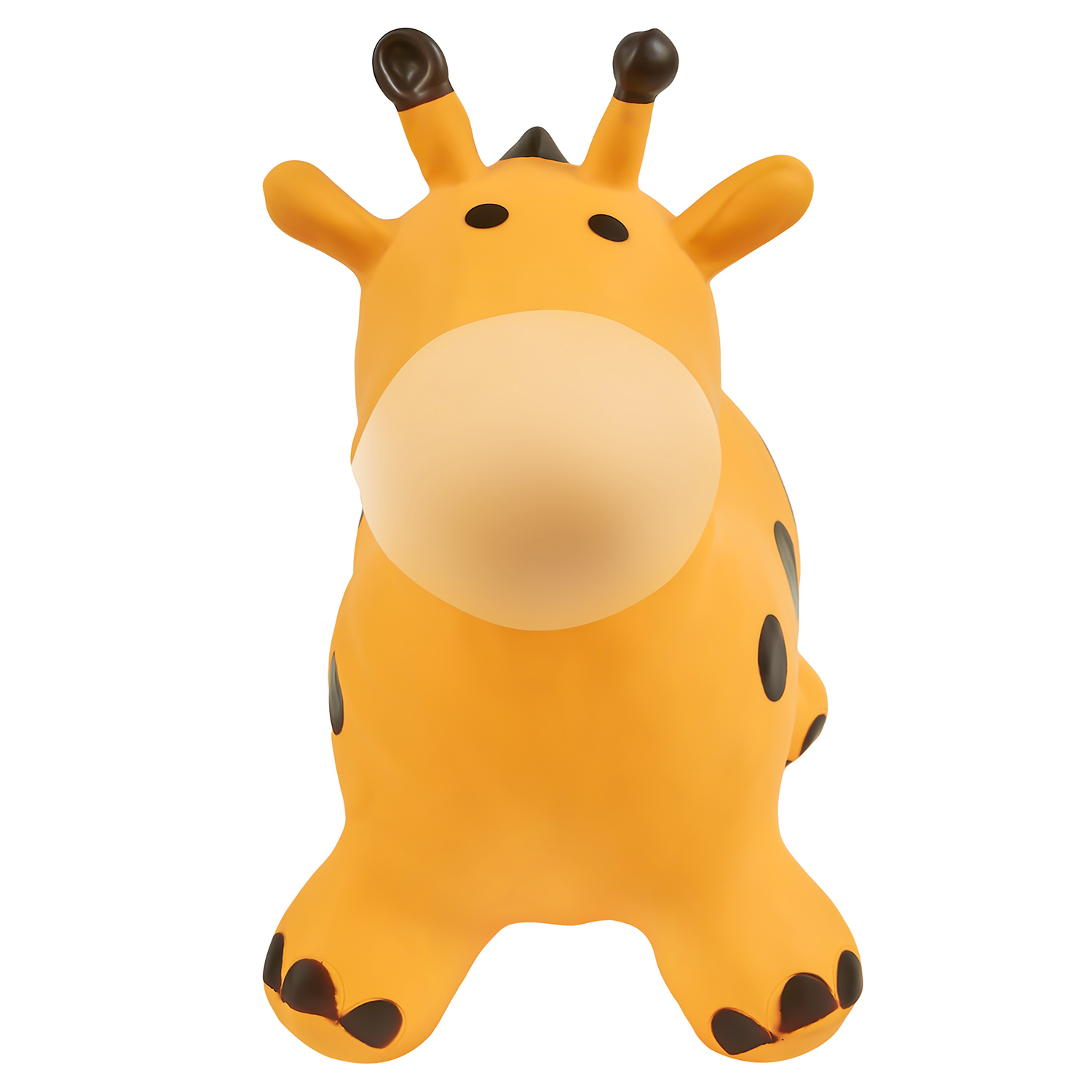Прыгун LAKO SPORT Надувной Желтый жираф Раф в комплекте с насосом - фото 7