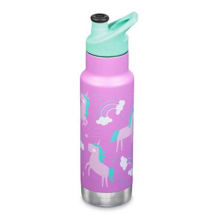 Детская термобутылка Klean Kanteen Insulated Kid Classic Narrow 12oz Unicorns 355 мл