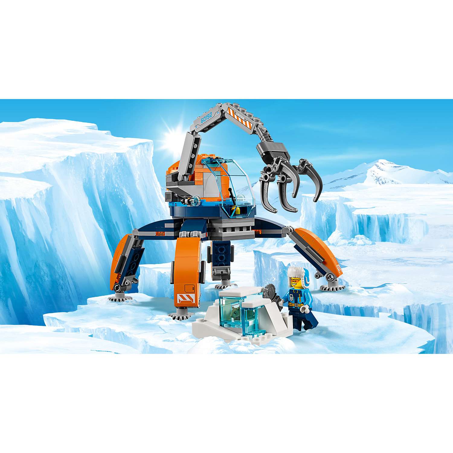 Конструктор LEGO City Arctic Expedition Арктический вездеход 60192 - фото 7