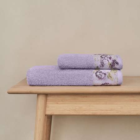Полотенце для лица и рук Arya Home Collection махровое банное 50x90 Desima для ванны