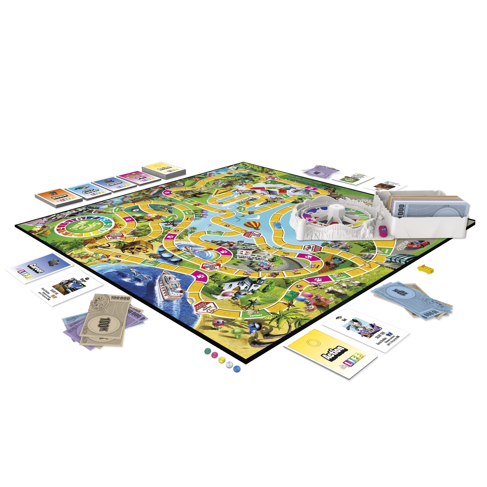 Игра настольная Hasbro Games Игра в жизнь E4304121 - фото 5