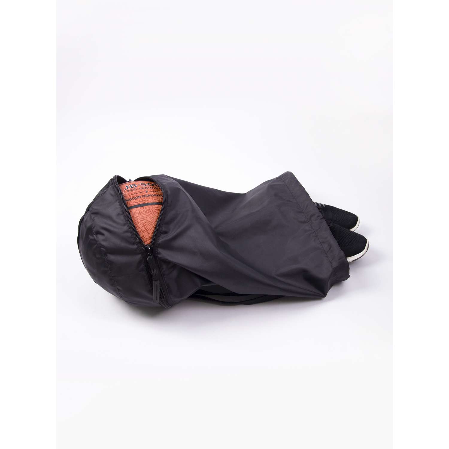 Мешок для сменных вещей Belon familia с отсеком для мяча/ черный ССМ-002-Ч - фото 1