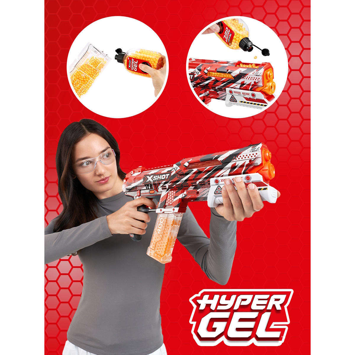 Набор игровой XSHOT Hyper Gel маленький 36622 - фото 6