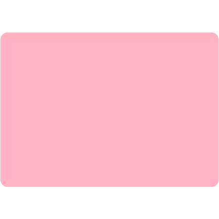 Доска для лепки SILWERHOF Pearl прямоугольная A4 розовая