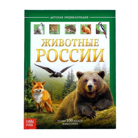 Детская энциклопедия Буква-ленд Животные России
