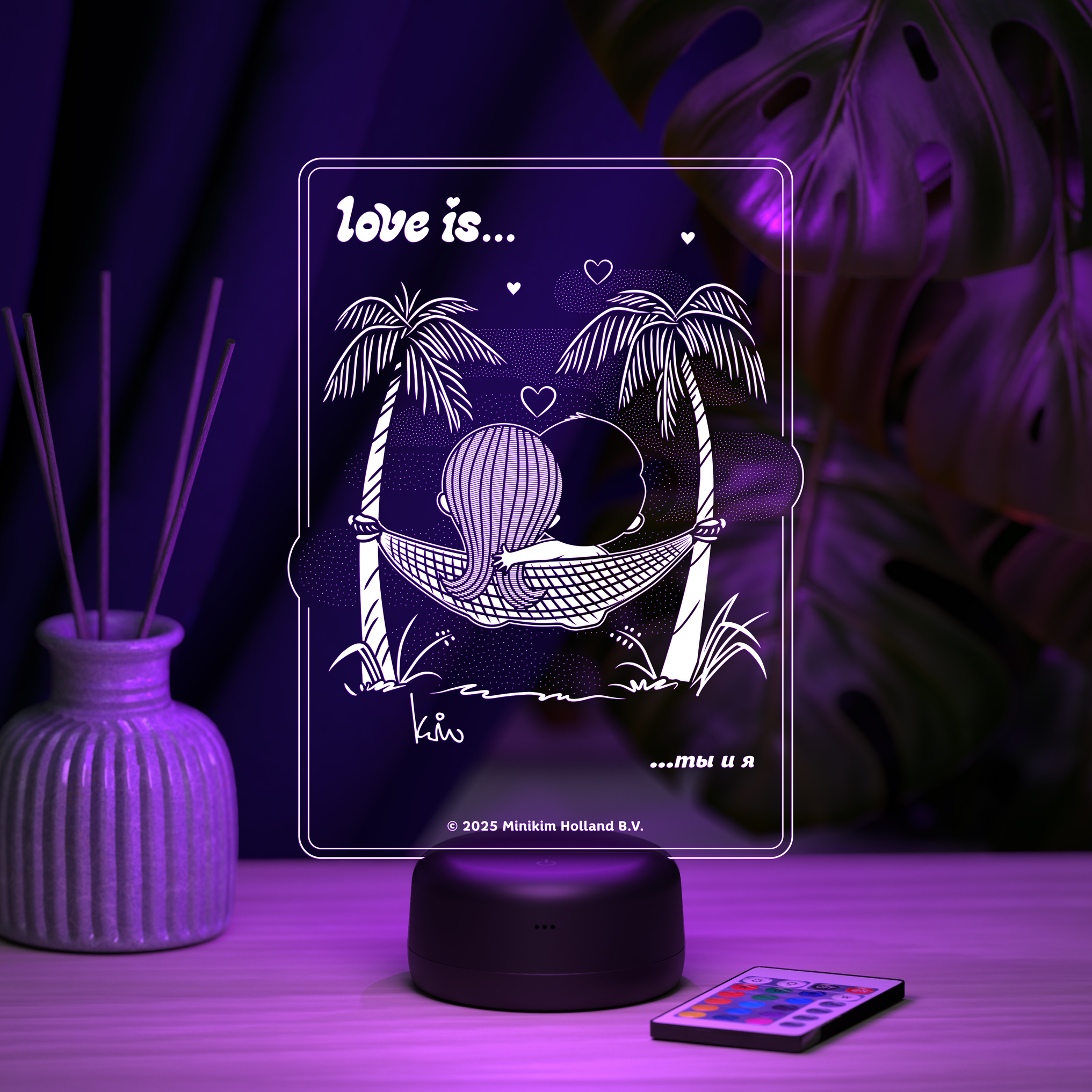 Ночник Love is.. Ты и я - фото 10