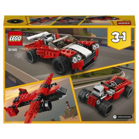 Конструктор LEGO Creator Спортивный автомобиль 31100