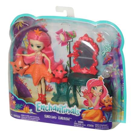 Набор игровой Enchantimals Старлинг с питомцами FKV59