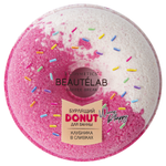 Бурлящий шар для ванны L'Cosmetics Donut 160г клубника в сливках