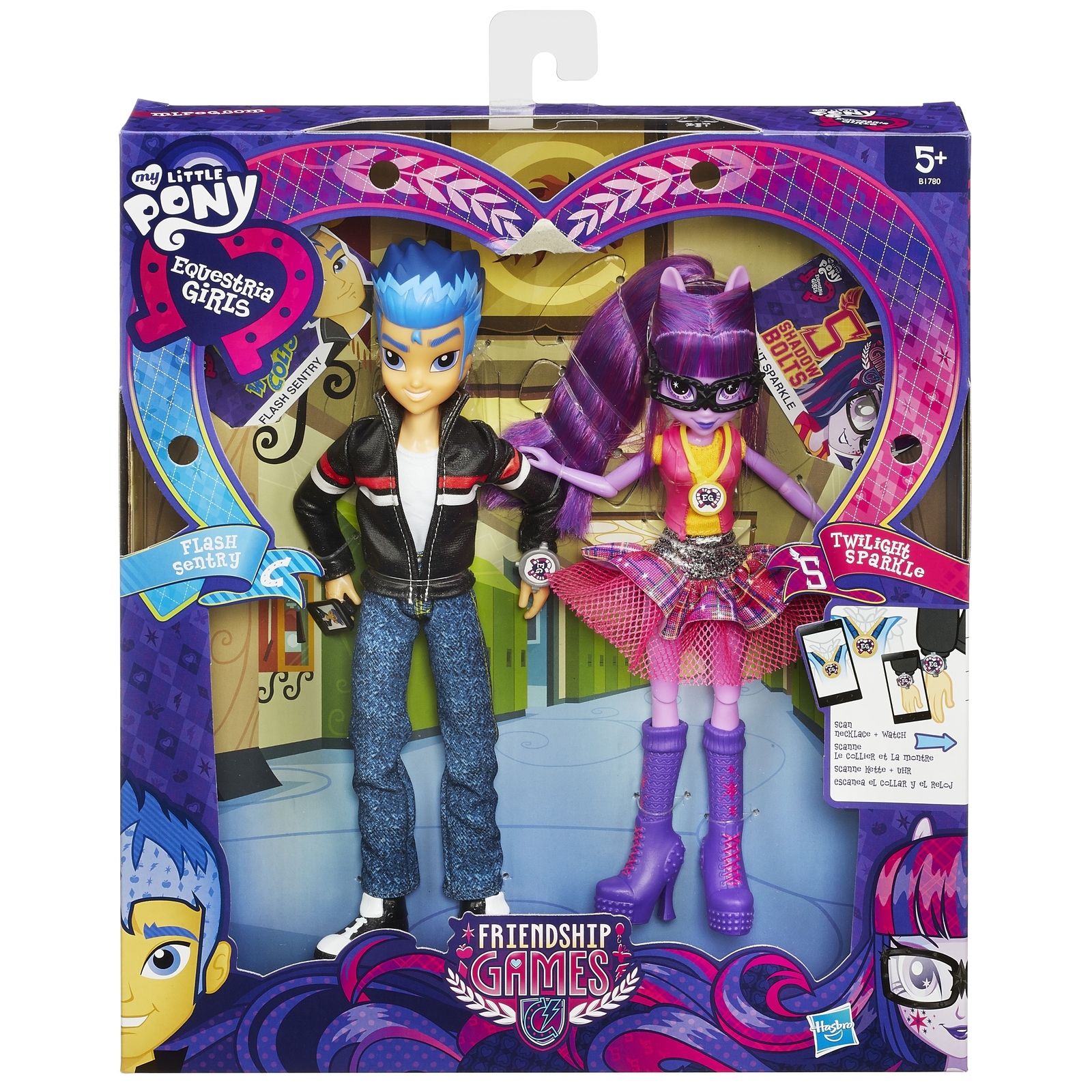 Набор из 2 кукол MLP Equestria Girls Flash Sentry и Twilight Sparkle B1780EU4 - фото 8