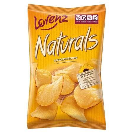 Картофельные чипсы Lorenz 100 грамм