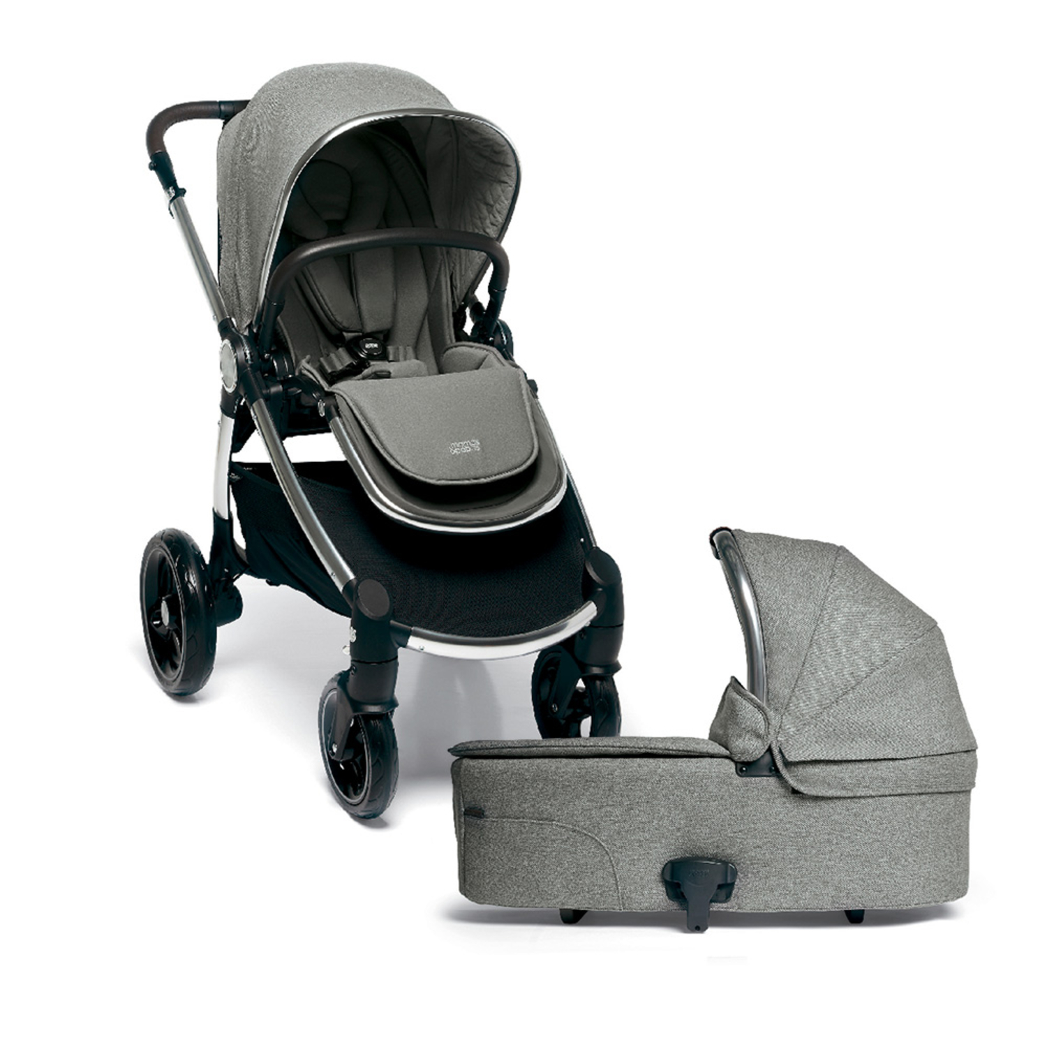 Детская коляска Mamas and Papas Ocarro Woven Grey 2 в 1 - фото 1