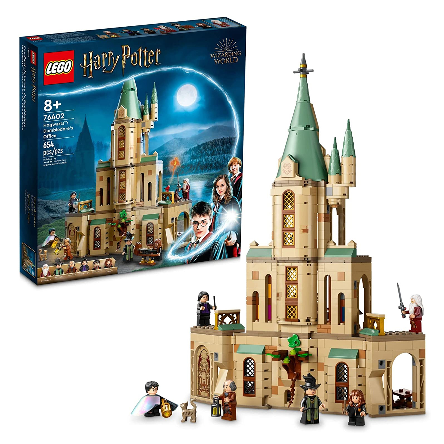 Конструктор LEGO Harry Potter Хогвартс: Кабинет Дамблдора 76402 купить по  цене 12770 ₽ в интернет-магазине Детский мир