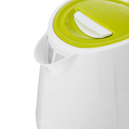 Чайник Energy электрический E-234 пластик 1 л 1100 Вт бело-зелёный