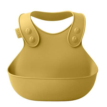 Нагрудник для кормления BIBS Overall Bib Mustard