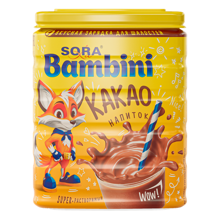 Какао-напиток LA SORA Bambini порошок 350г
