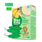 Каша детская Baby King Organic безмолочная рисово-кукурузная с бананом 175гр с 6 месяцев