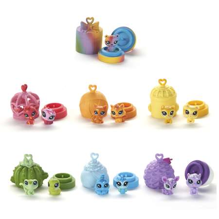 Набор Littlest Pet Shop Радужная коллекция 13 радужных петов в ассортименте