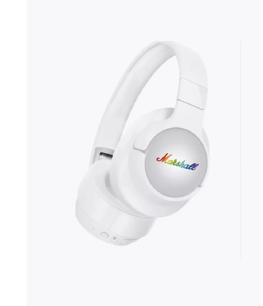 Наушники Bluetooth CASTLELADY беспроводные Marshall bt 800 white - фото 1