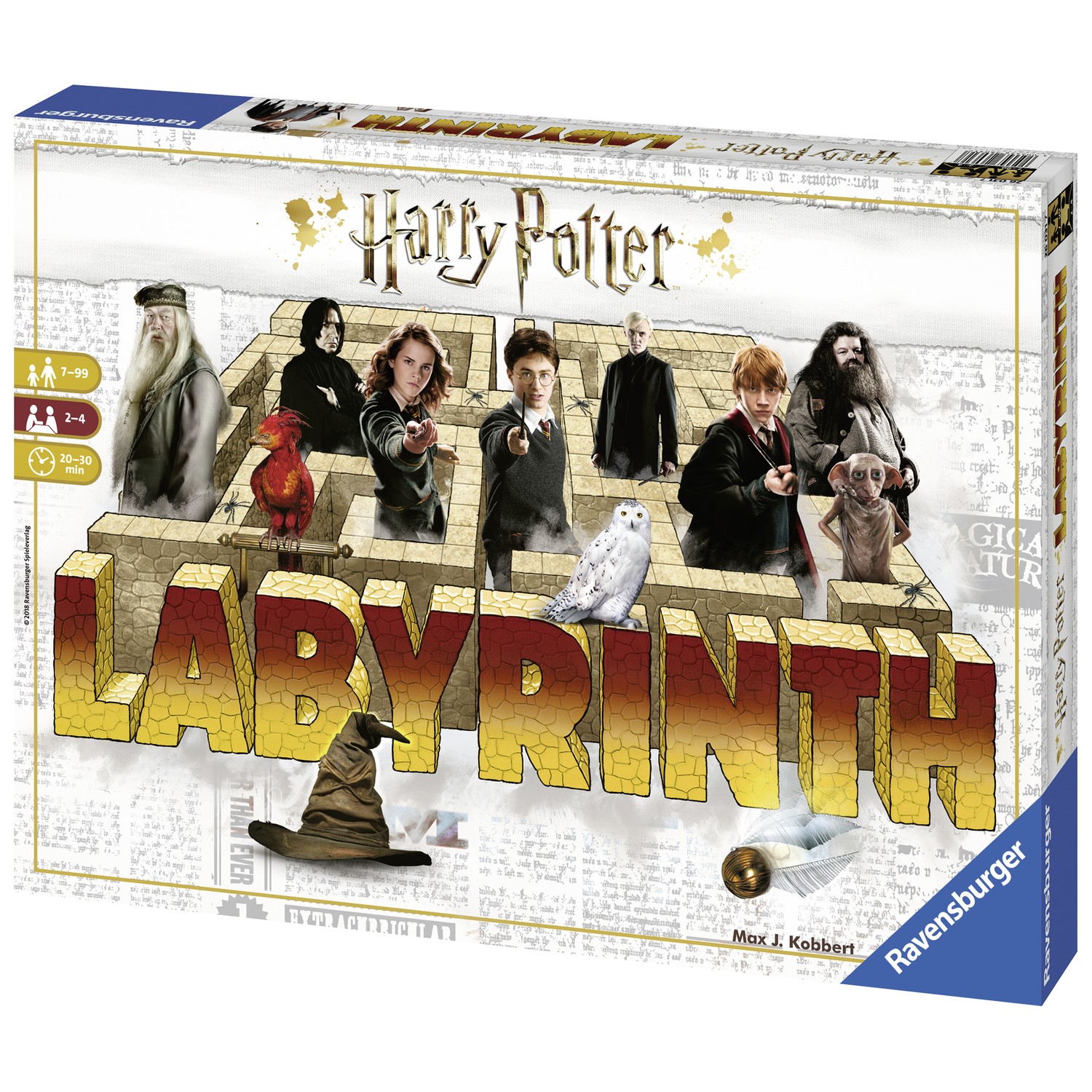 Игра настольная Ravensburger Гарри Поттер Лабиринт 26031 купить по цене  1299 ₽ в интернет-магазине Детский мир