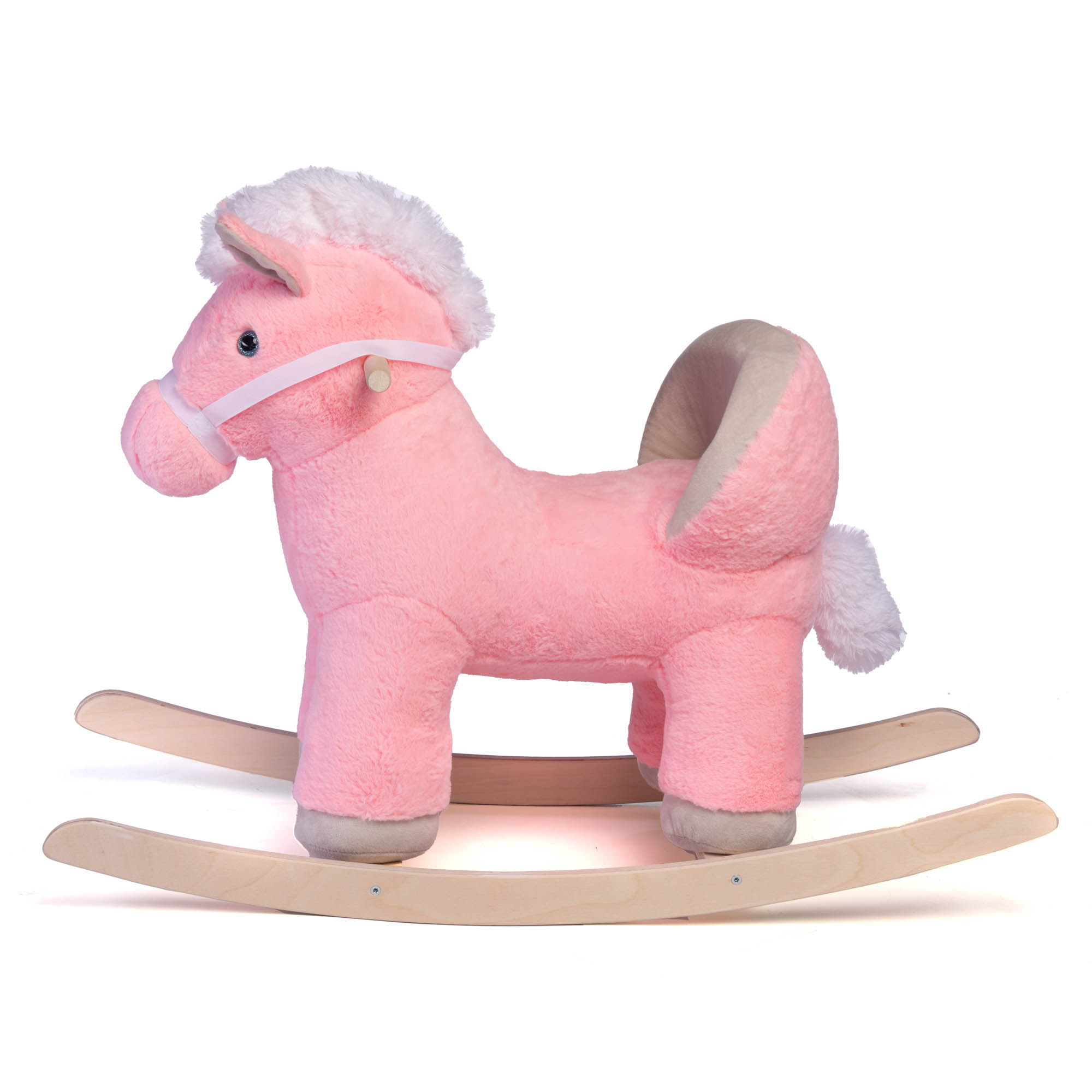 Качалка Нижегородская игрушка Лошадь розовая - фото 2