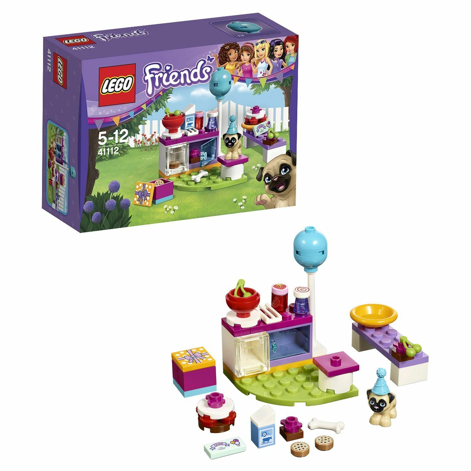 Конструктор LEGO Friends День рождения: тортики (41112) купить по цене 469  ₽ в интернет-магазине Детский мир