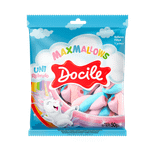 Зефир Docile MAXMALLOWS UNICORN цветные завитки с начинкой ванильные 50г