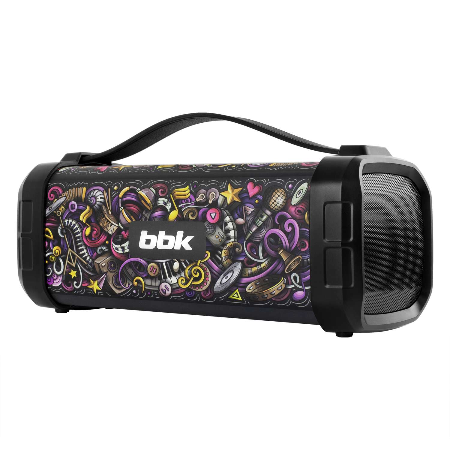 Музыкальная система BBK BTA604 черный/граффити беспроводная - фото 2