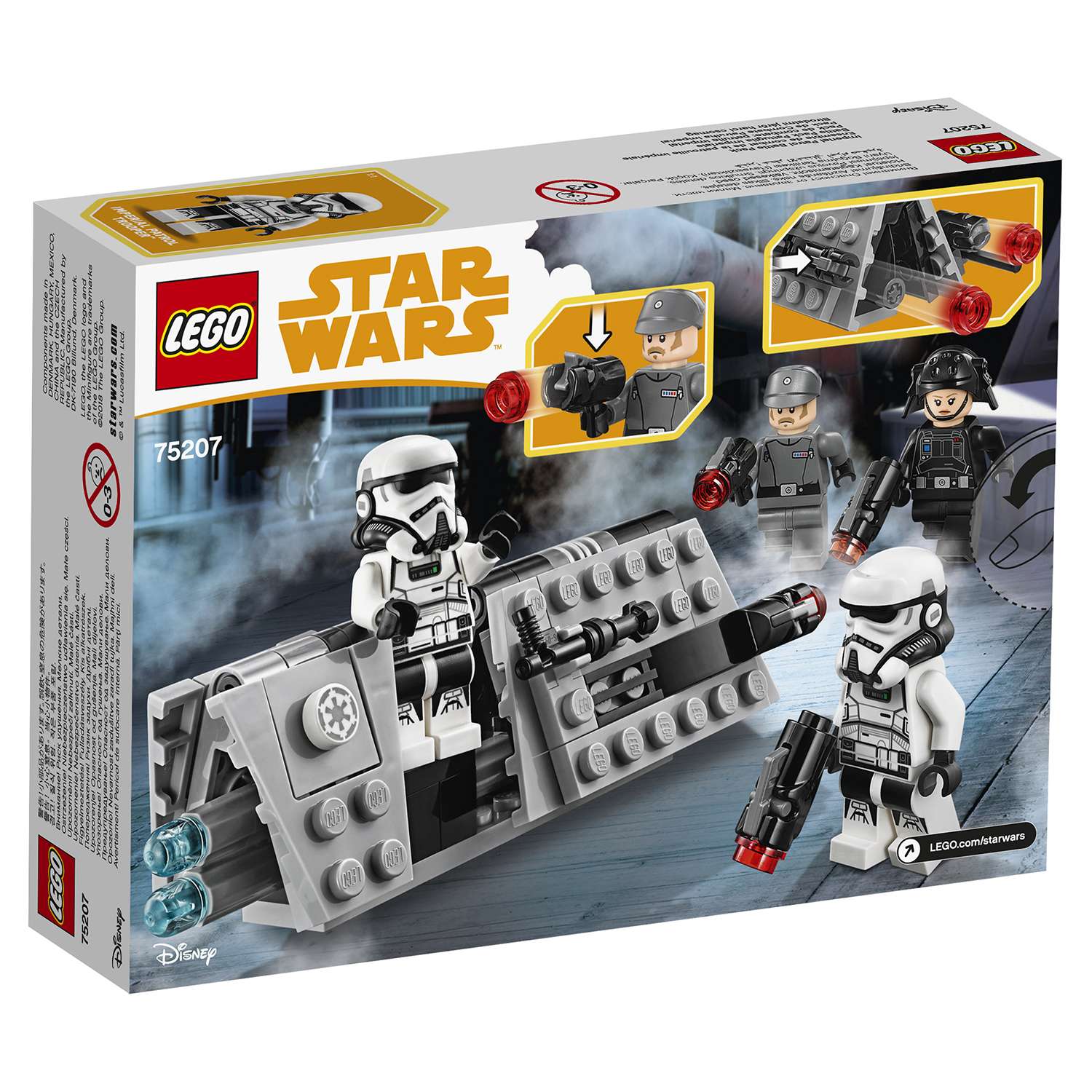 Конструктор LEGO Star Wars Боевой набор имперского патруля (75207) - фото 3