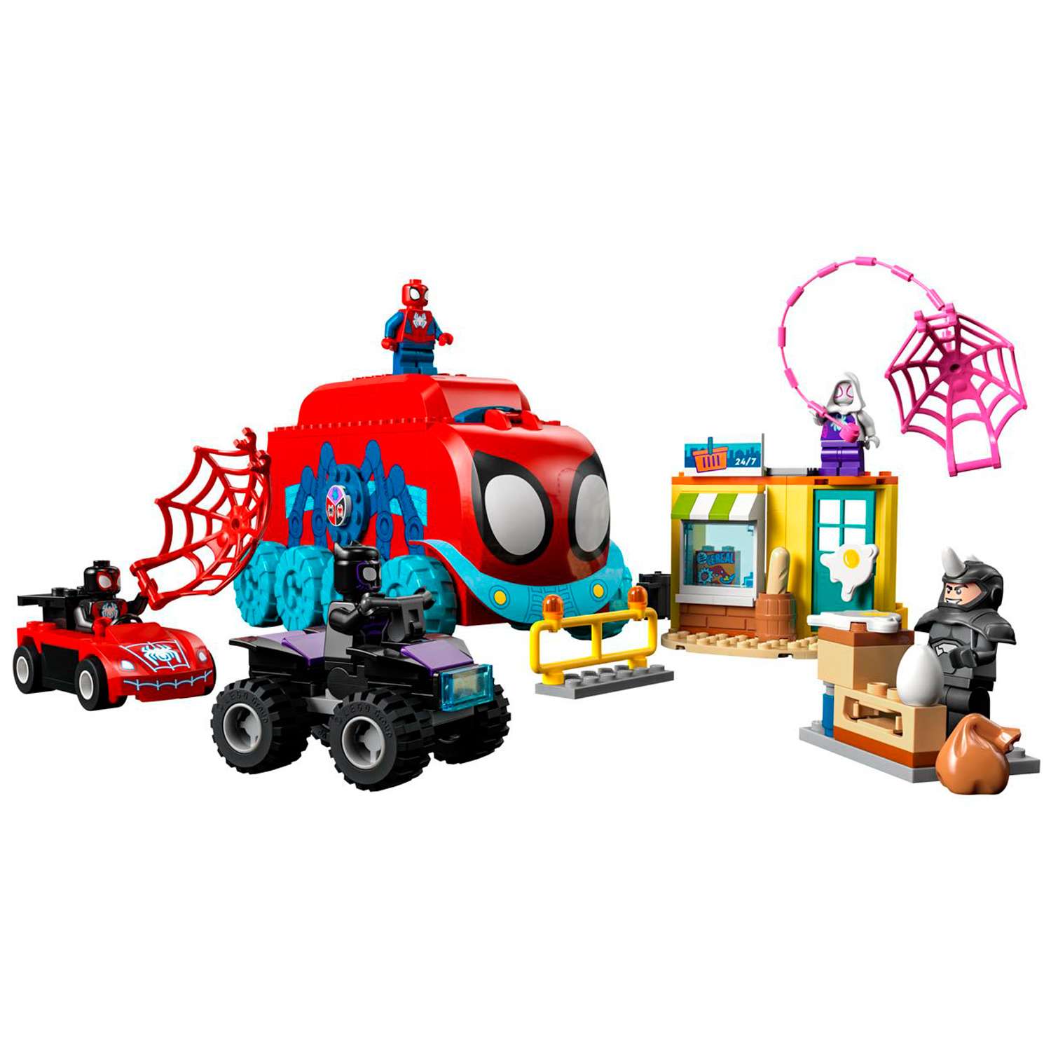 Конструктор детский LEGO Marvel Грузовик команды Человека-паука 10791 - фото 3