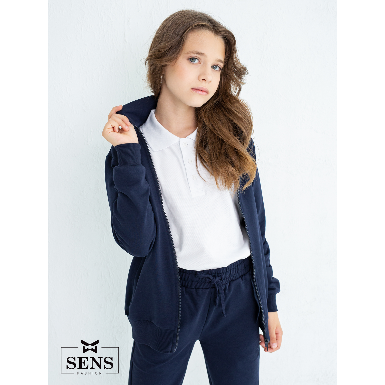 Спортивный костюм Sens Fashion СК/т.синий - фото 18