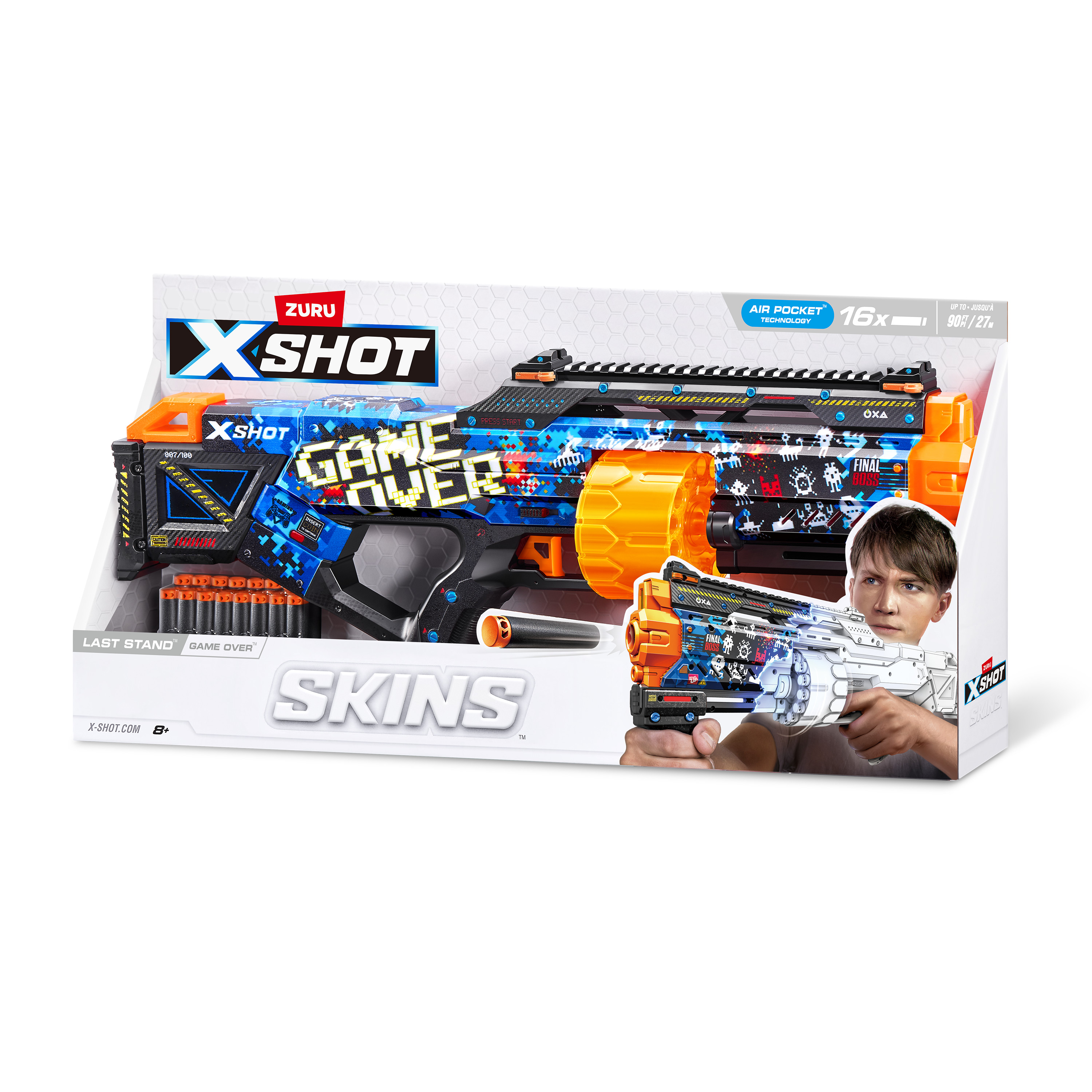 Бластер Zuru XSHOT  Skins - фото 12