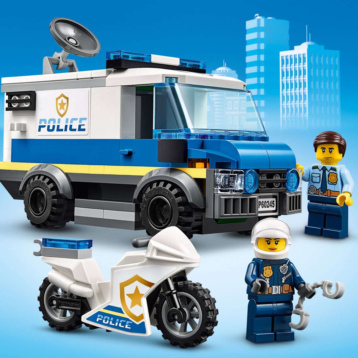Конструктор LEGO City Police Ограбление полицейского монстр-трака 60245 - фото 13