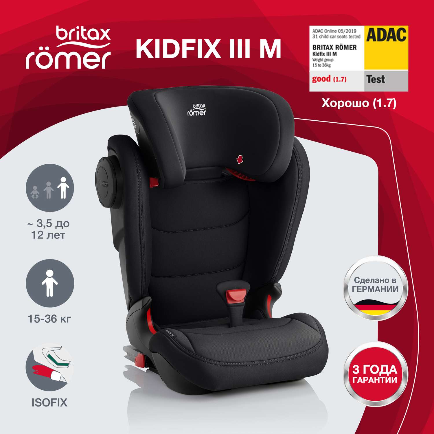 Kidfix iii outlet m adac