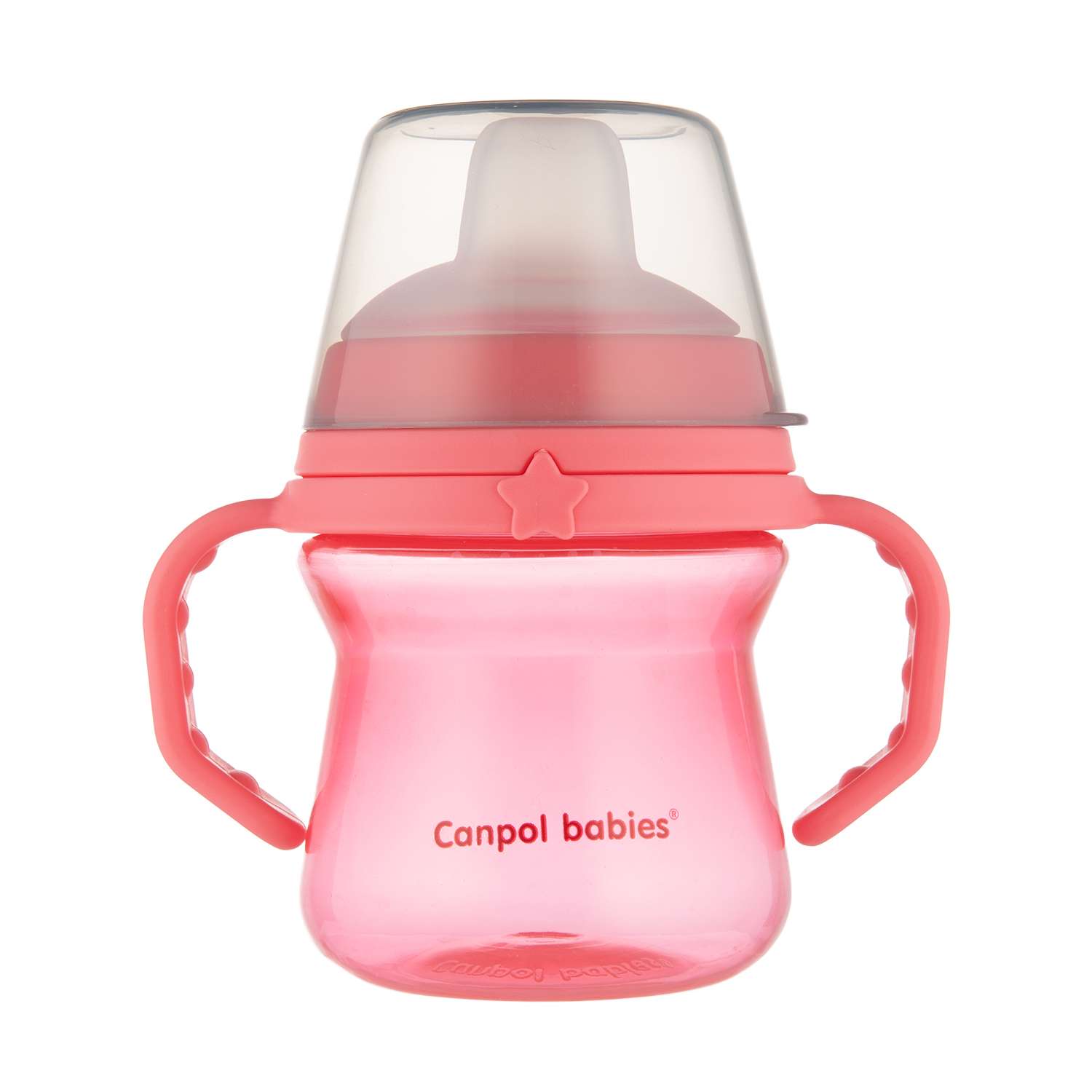 Поильник Canpol Babies First cup 150мл с 6месяцев Розовый - фото 1